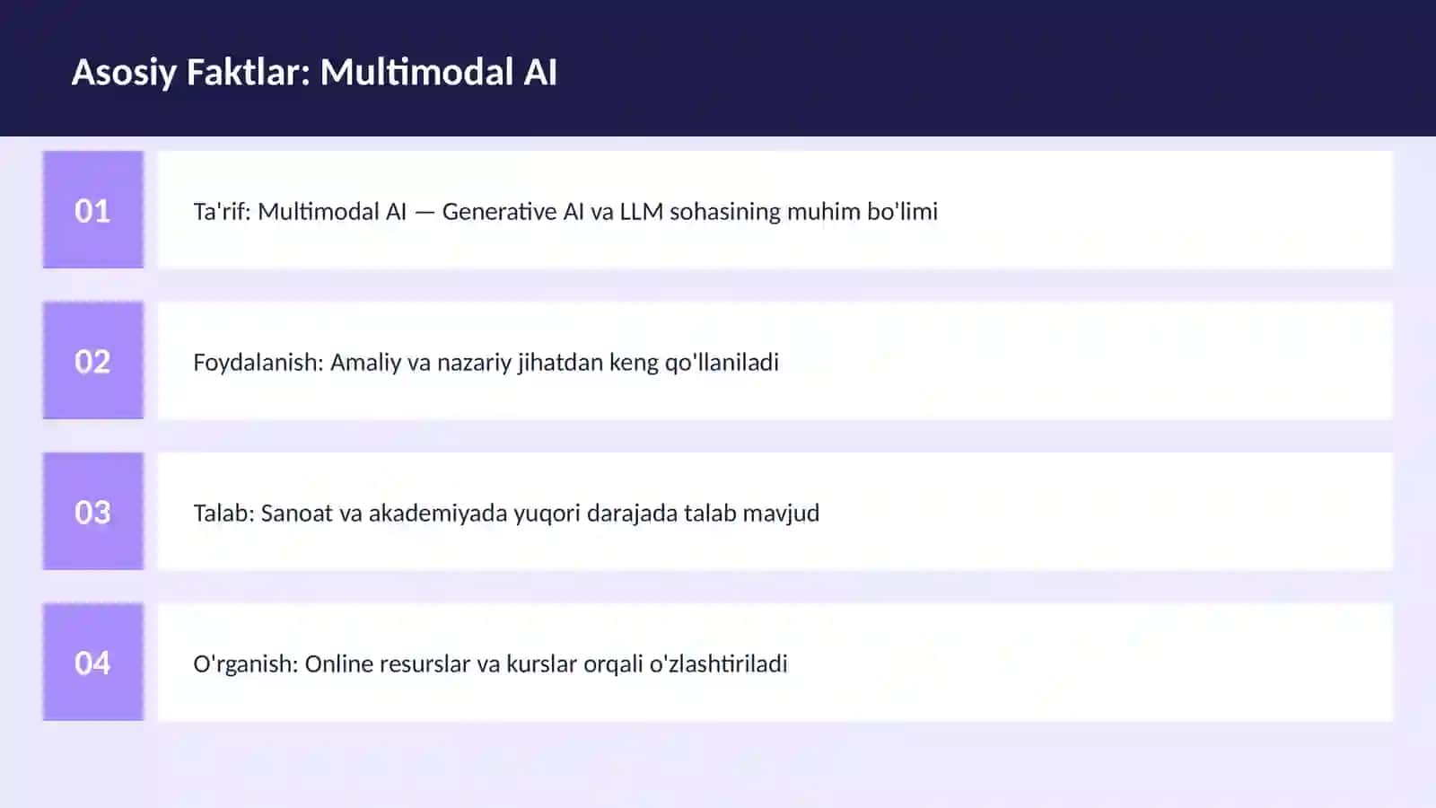 Multimodal AI 3