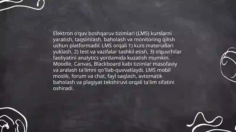 Ta'lim jarayonini tashkil etishda internet xizmatlaridan foydalanish 3