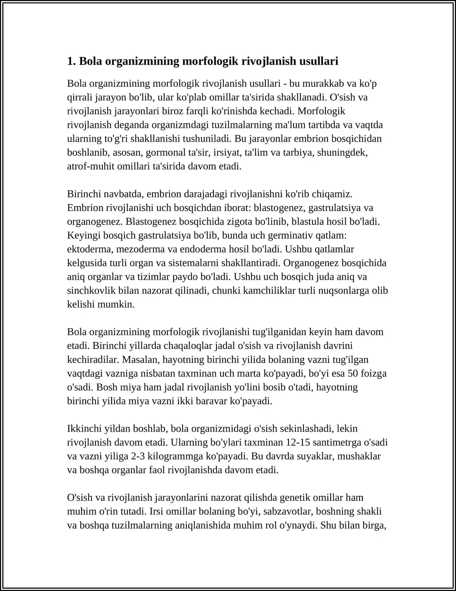 BOLALAR VA ÒSMIRLARNING JISMONIY RIVOJLANISHINI TEKSHIRISH USULLARI 3