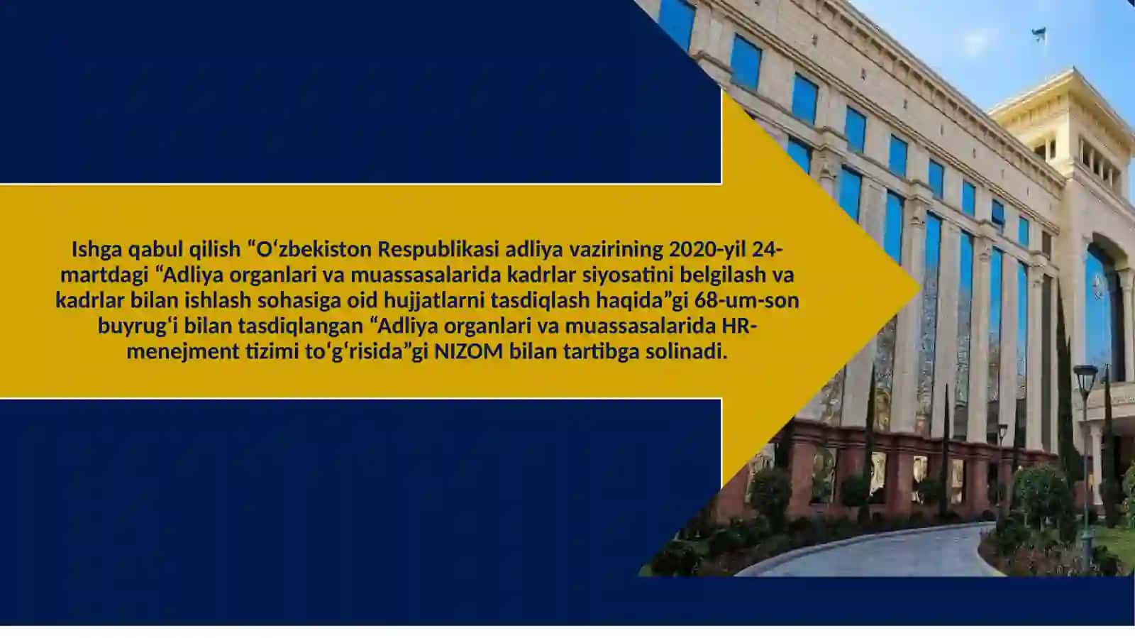Adliya organlariga ishga kirish tartibi 3