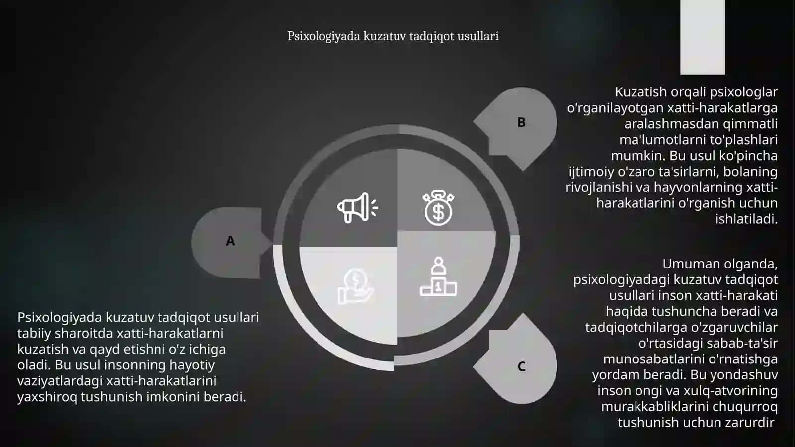 Psixologiyada kuzatuv tadqiqot usullari 3
