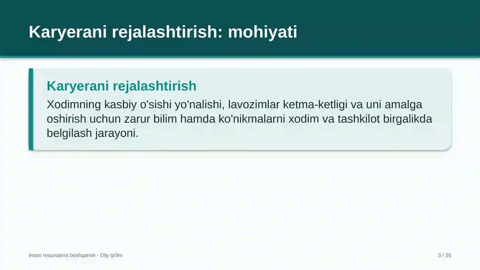 Ko'prik qurilishida karyerani rejalashtirish 3