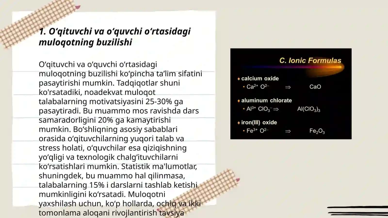 Oʻqituvchi va oʻquvchi oʻrtasidagi ziddiyatlarning riskologik tavsifi 3