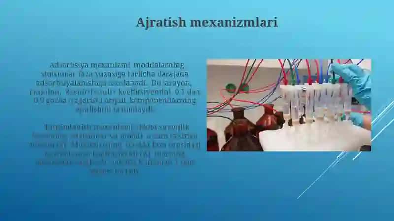 Suyuqlik xromotografiyasi 3