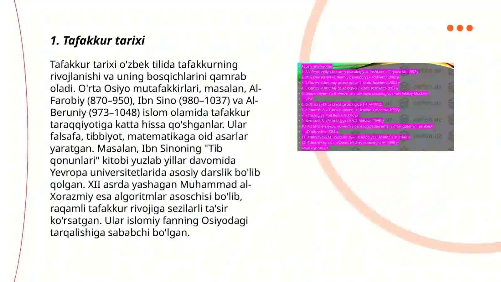 Tafakkur operatsiyalari 3