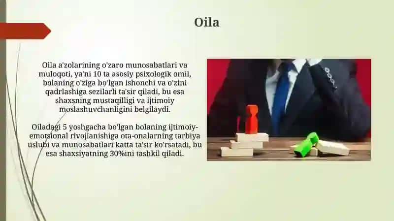Shaxs shakillanishiga ta'sir etuvchi omillar 3