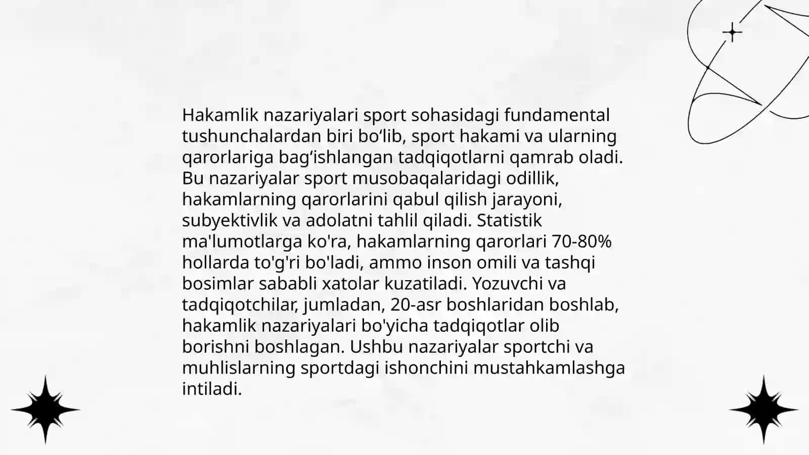 Hakamlik nazariyalari 3