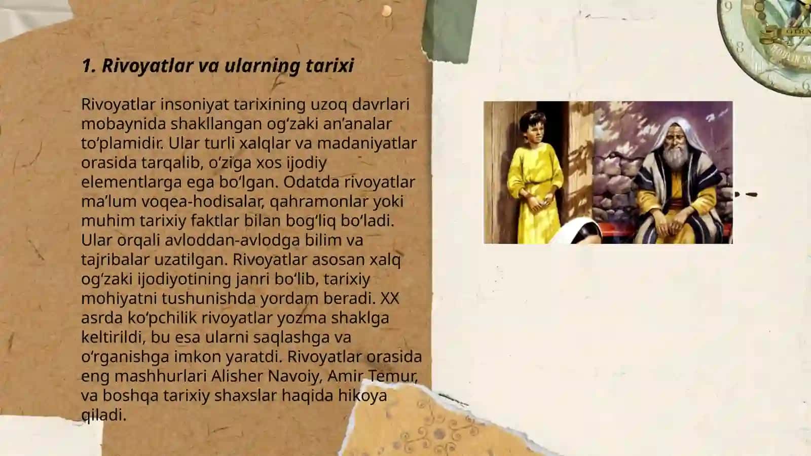 Rivoyatlar va ularning tarixi 3