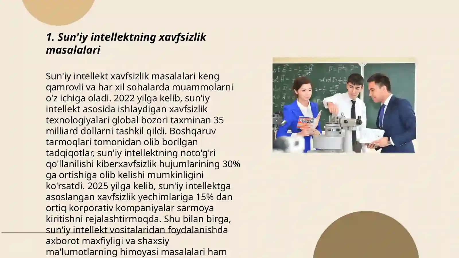 Sun'iy intellekt - xavf, qulaylik va kelajakdagi o'zgarishlar 3