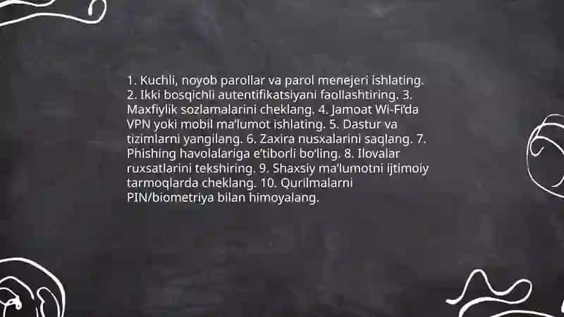 Kiber xavfsizlik va talabalarni onlayn muhitda himoya qilish masalalari 3