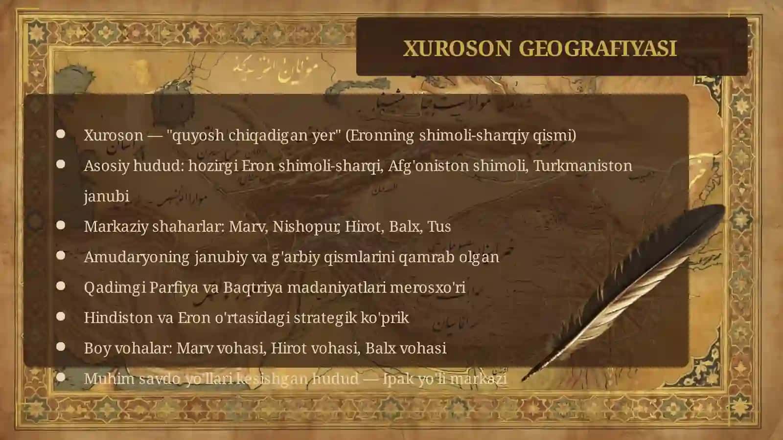 MOVAROUNNAHR VA XUROSON 3