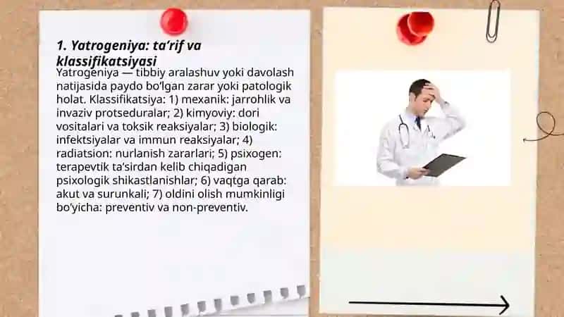 Xozirgi zamon tibbiyotida yatrogeniya muammolari 3