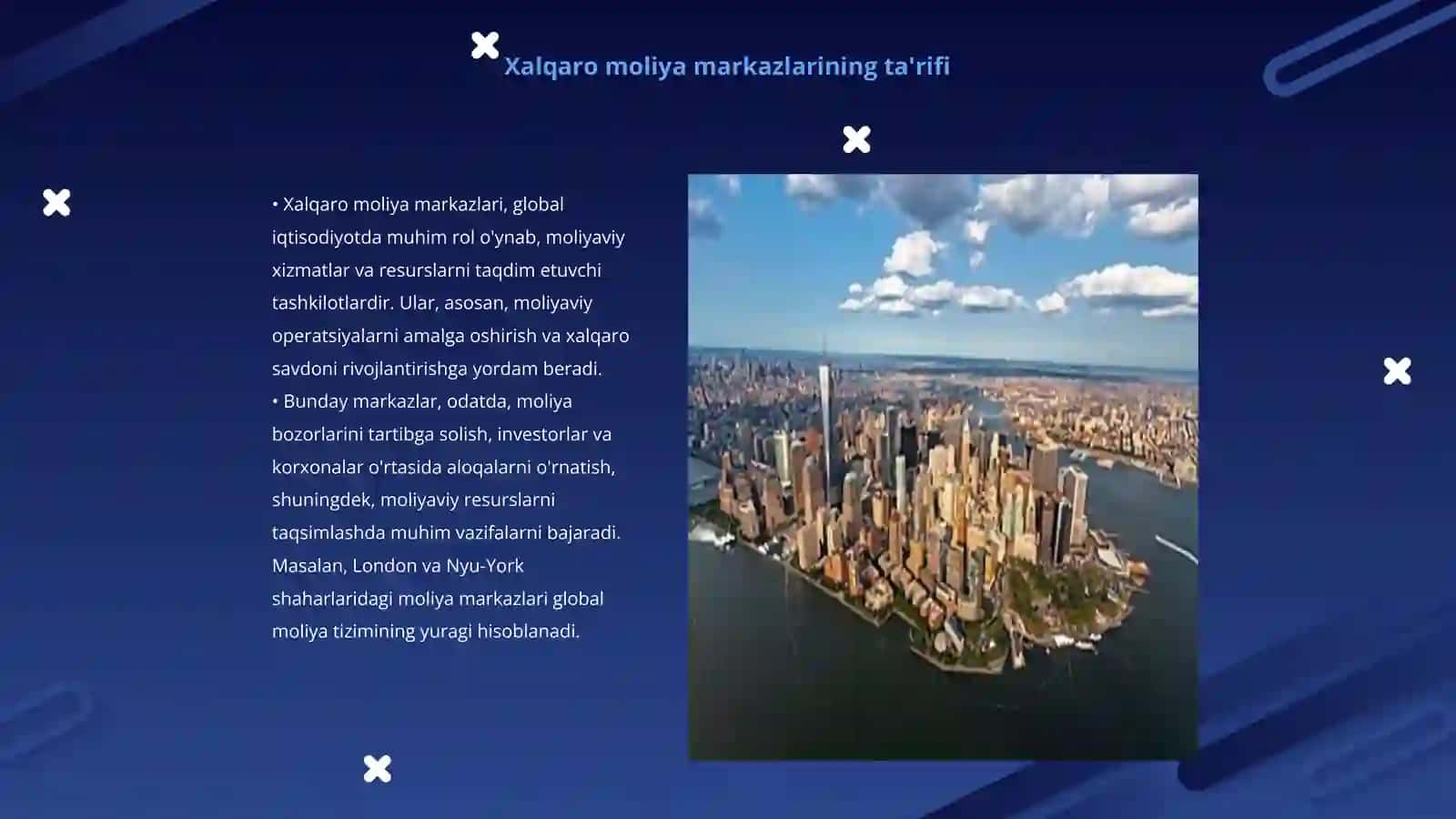Xalqaro moliya markazlari 3
