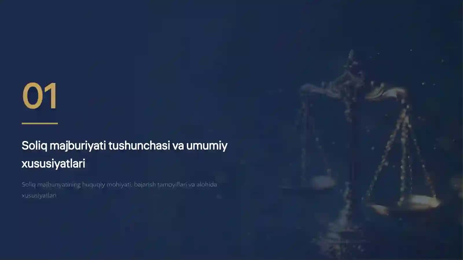 Soliq majburiyatlarini bajarishning alohida xususiyatlari 3