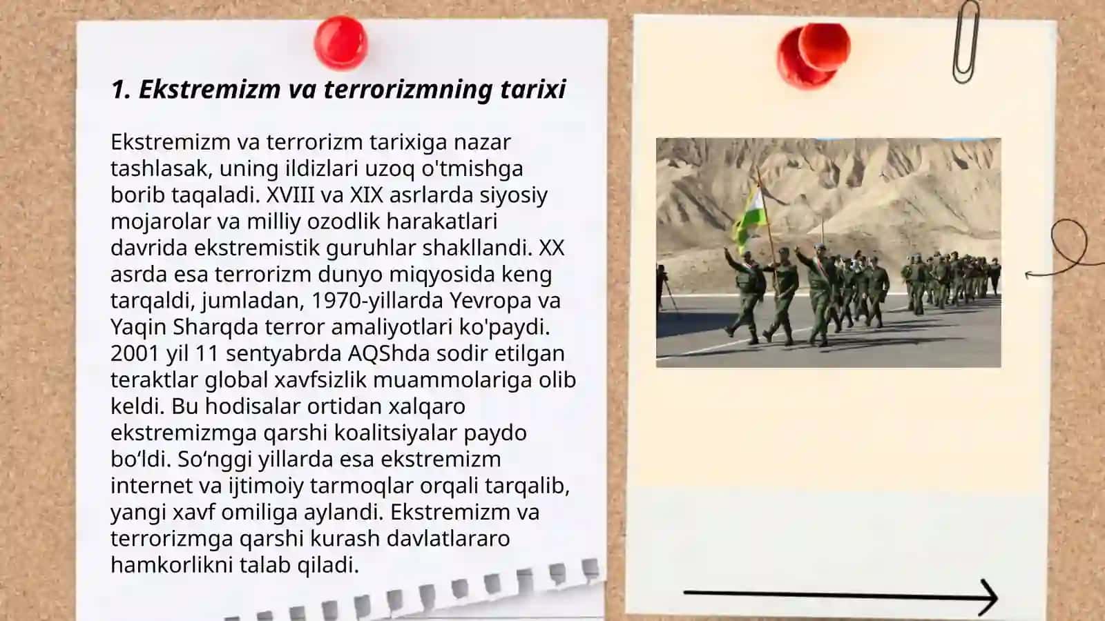 Ekstremistik va terroristik harakatlarni vujudga kelishi tarixi va asosiy davrlari 3