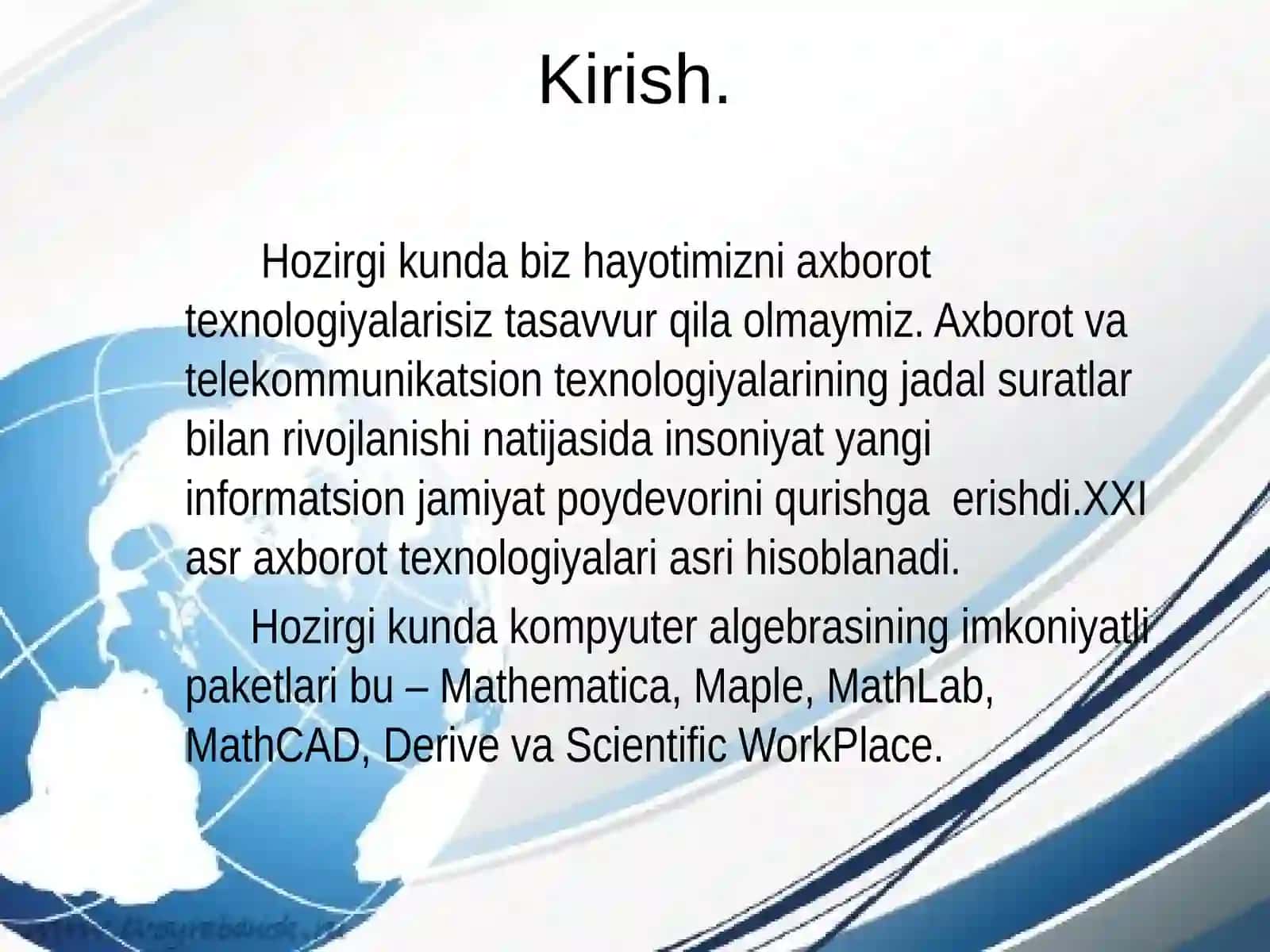 MathCADdasturidadasturlash 3