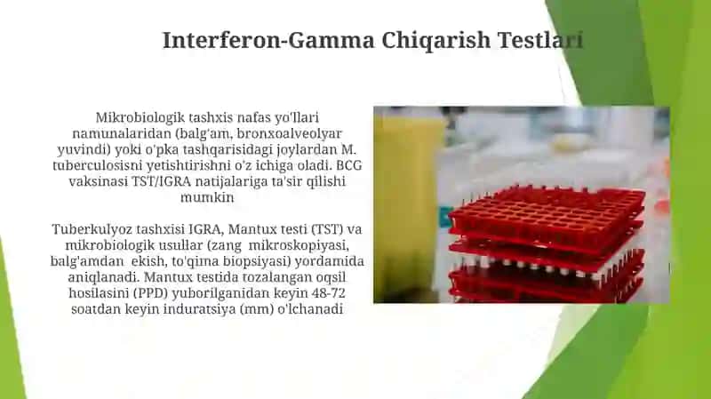 Tuberkulyoz nitashxislash usullari 3