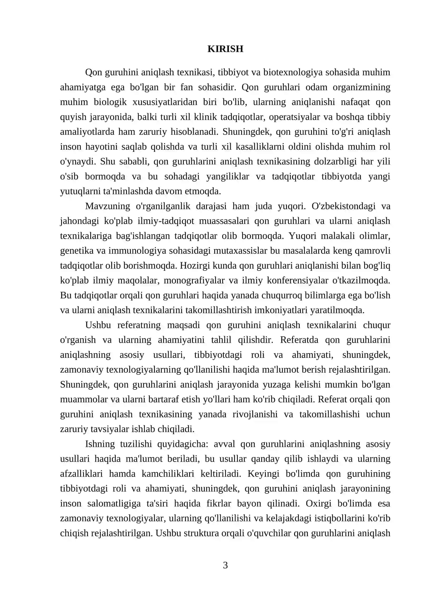 Qon guruhini aniqlash texnikasi 3