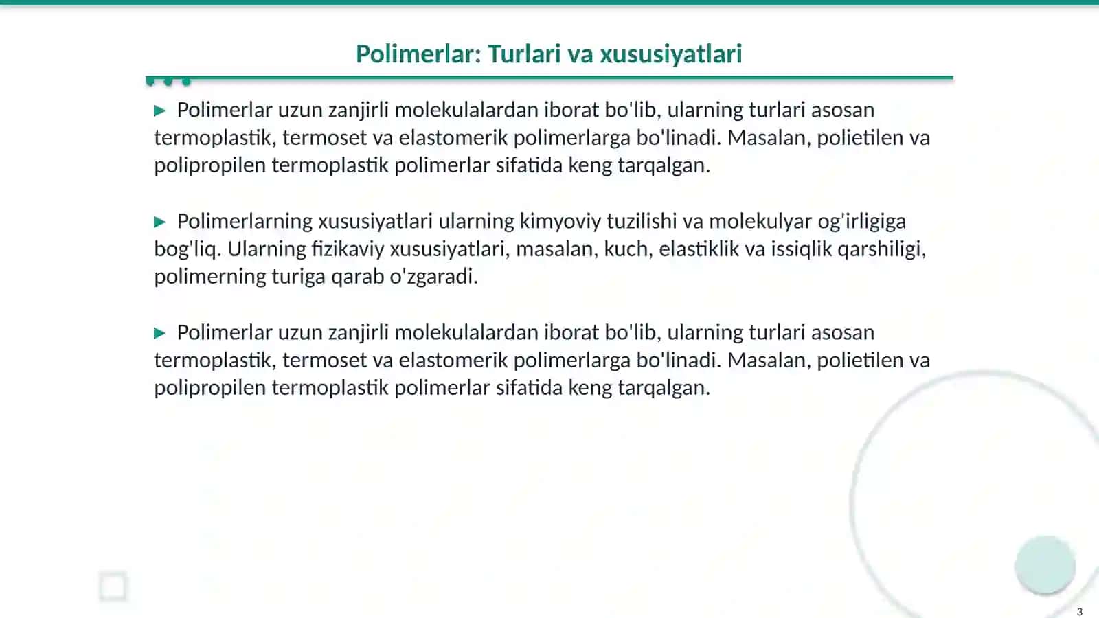 Polimer eritmalarning kritik haroratlari 3