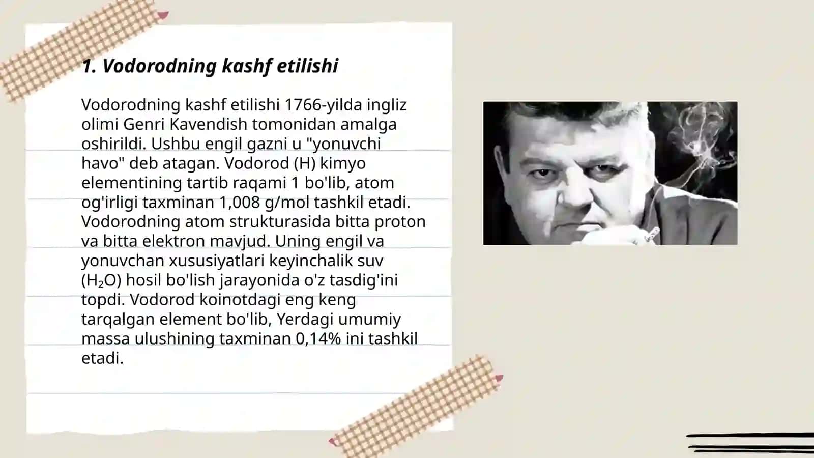 Hodorod va uning kimyoviy xususiyatlari 3