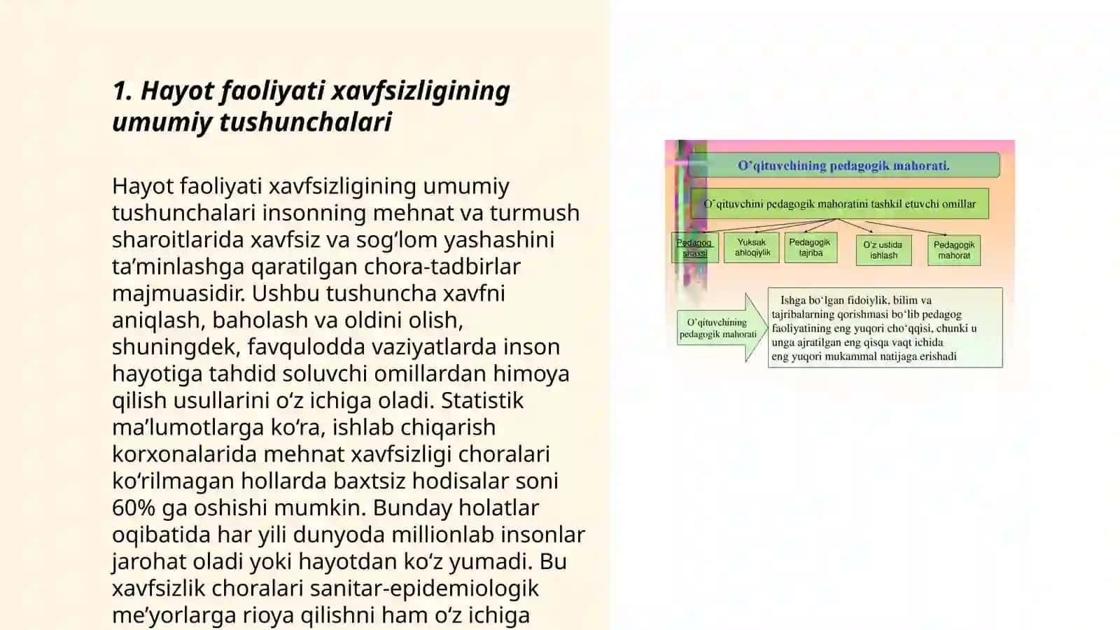 Hayot faoliyati xavfsizligi asoslarining nazariy huquqiy va tashkiliy asoslari 3