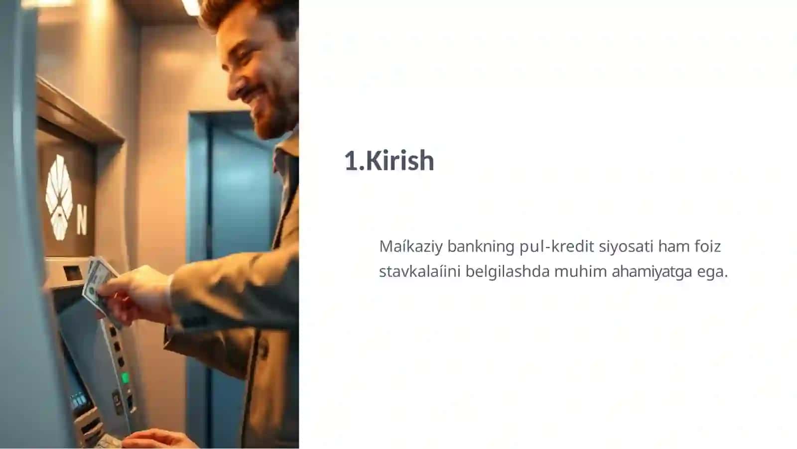 Omonatlarga pul mablag'larini jalb etish 3