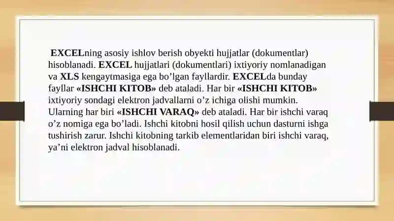 Microsoft Excel 3