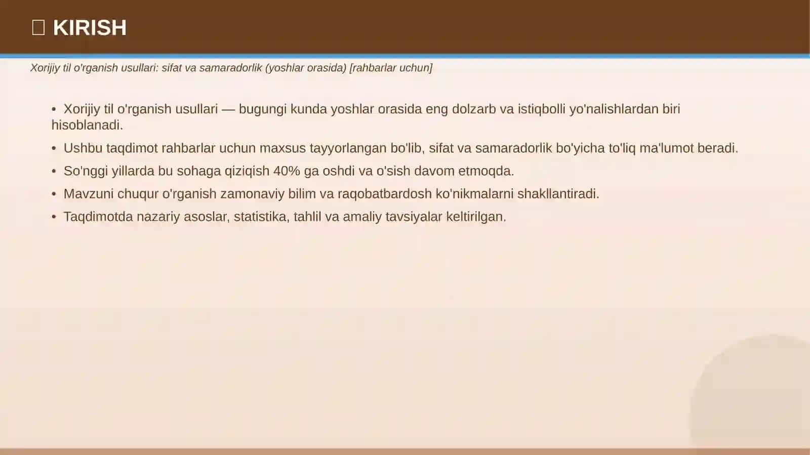 XORIJIY TIL O'RGANISH USULLARI 3