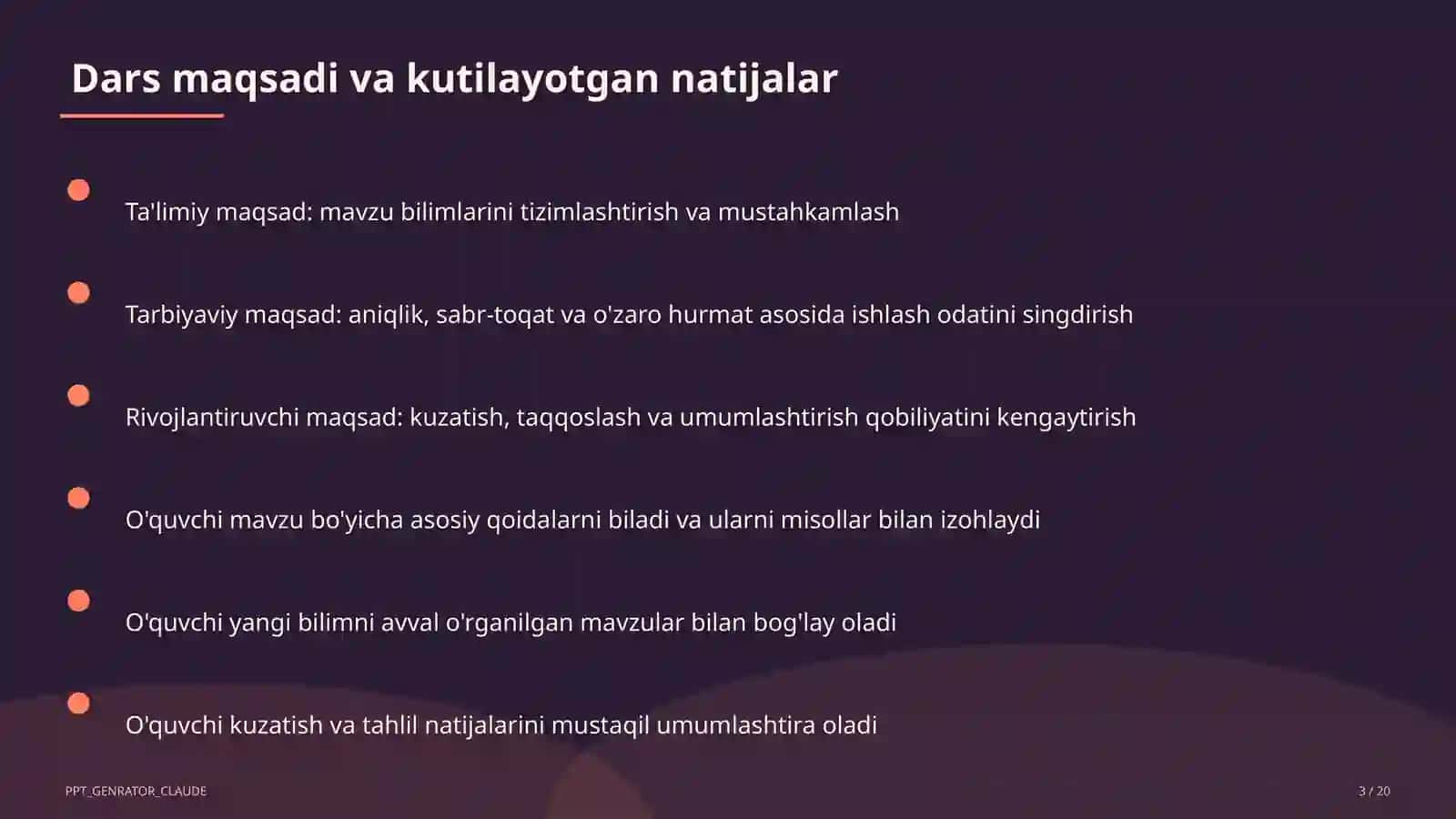 Yuqori sinflarda sun'iy intellekt darslari: nimani va qanday o'qitamiz? 3