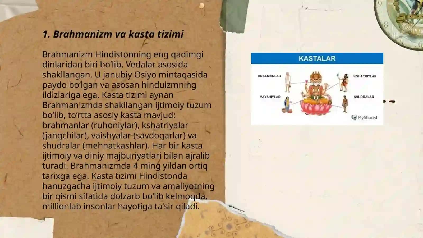 Brahmanizm va kasta tizimi 3