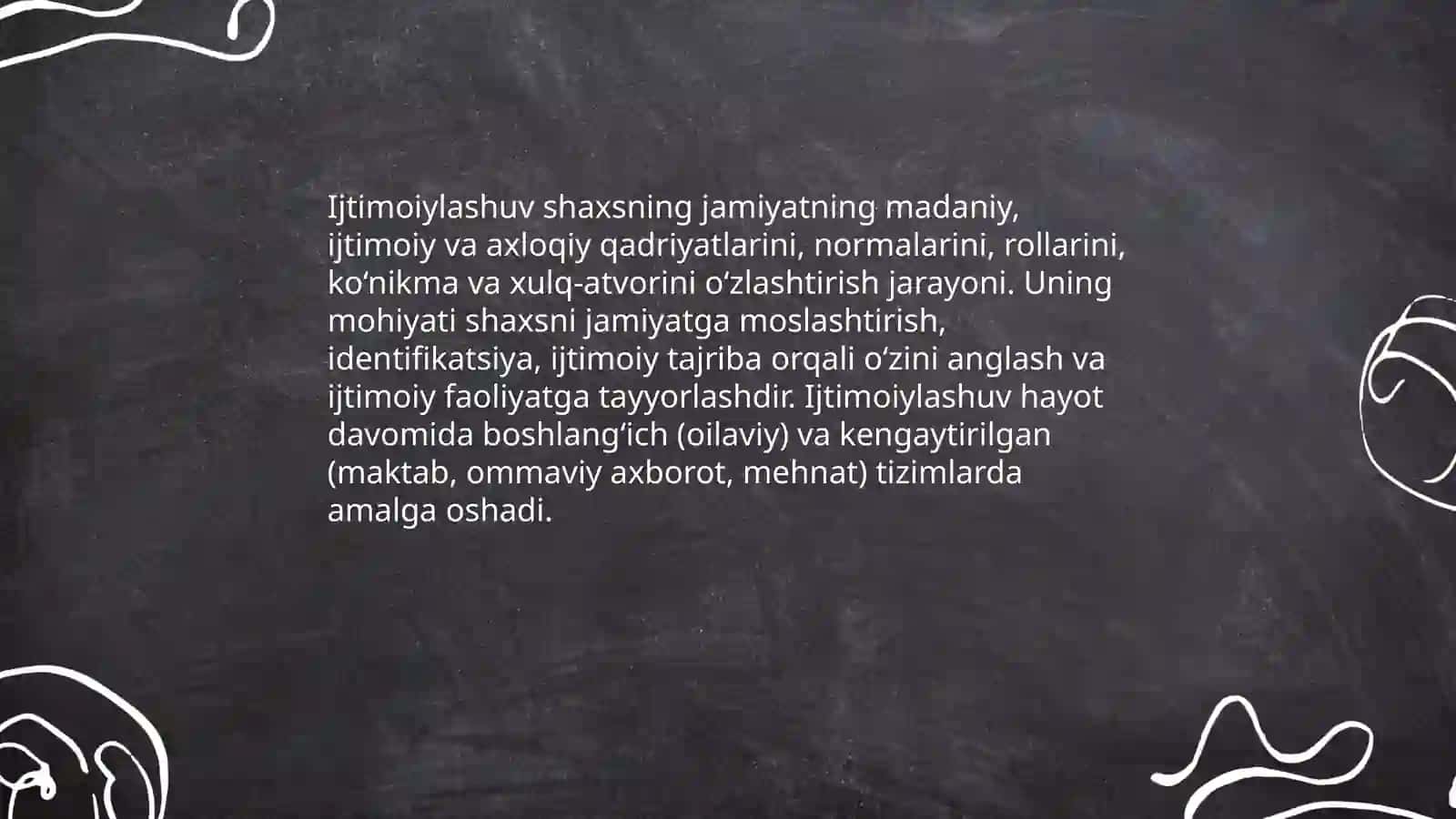 Ijtimoiylashuvi jarayoni va uning bosqichlari 3