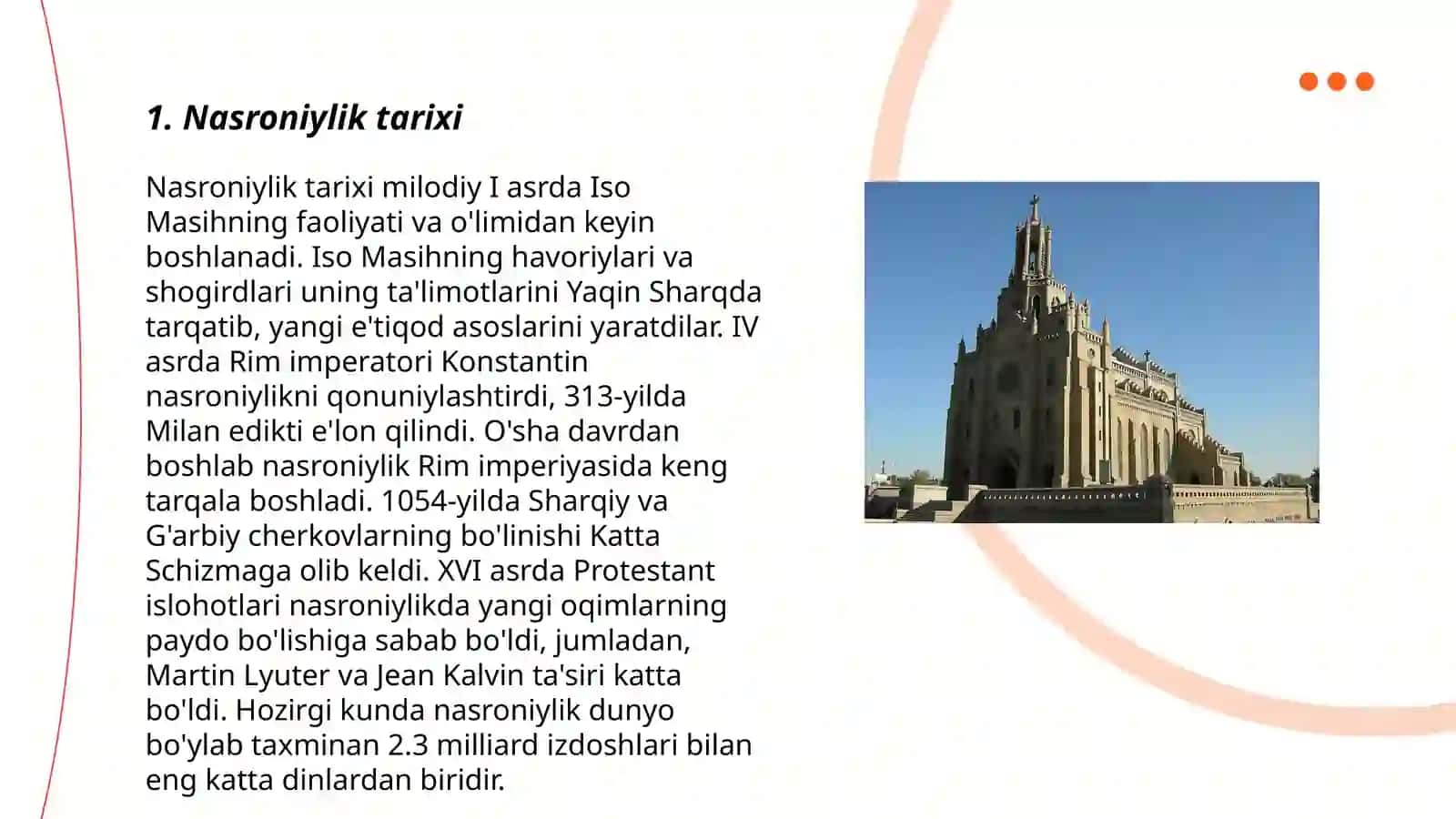 Nasroniylik tarixi 3
