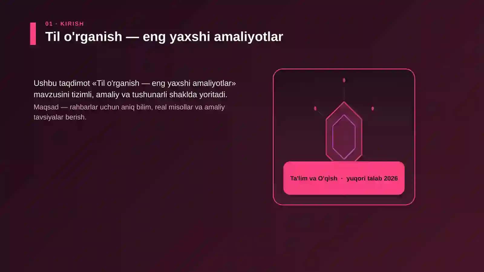 Til o'rganish - eng yaxshi amaliyotlar 3