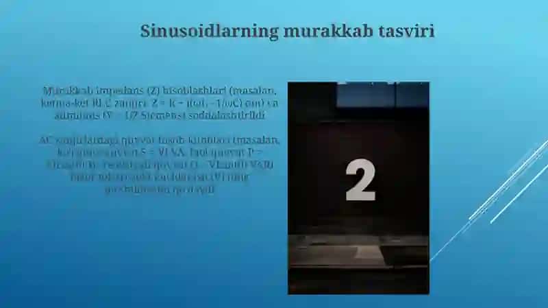 Sinusoidlarning murakkab tasviri 3