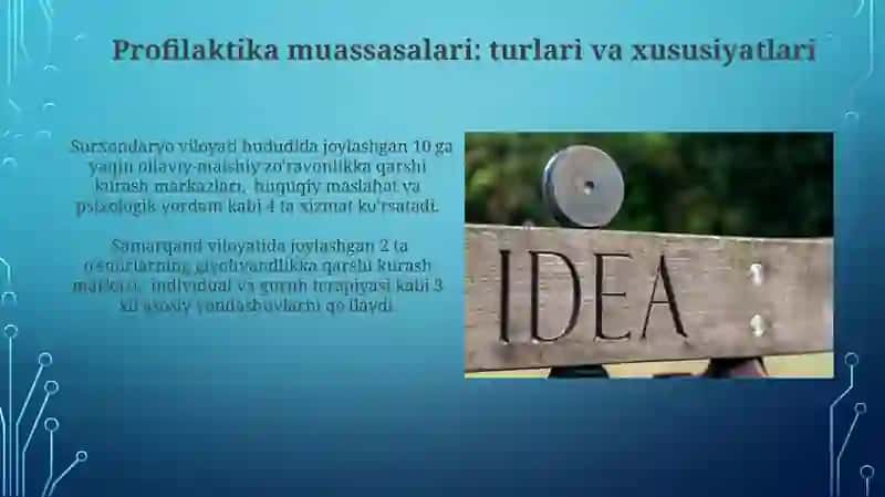 Profilaktika muassasalari: turlari va xususiyatlari 3