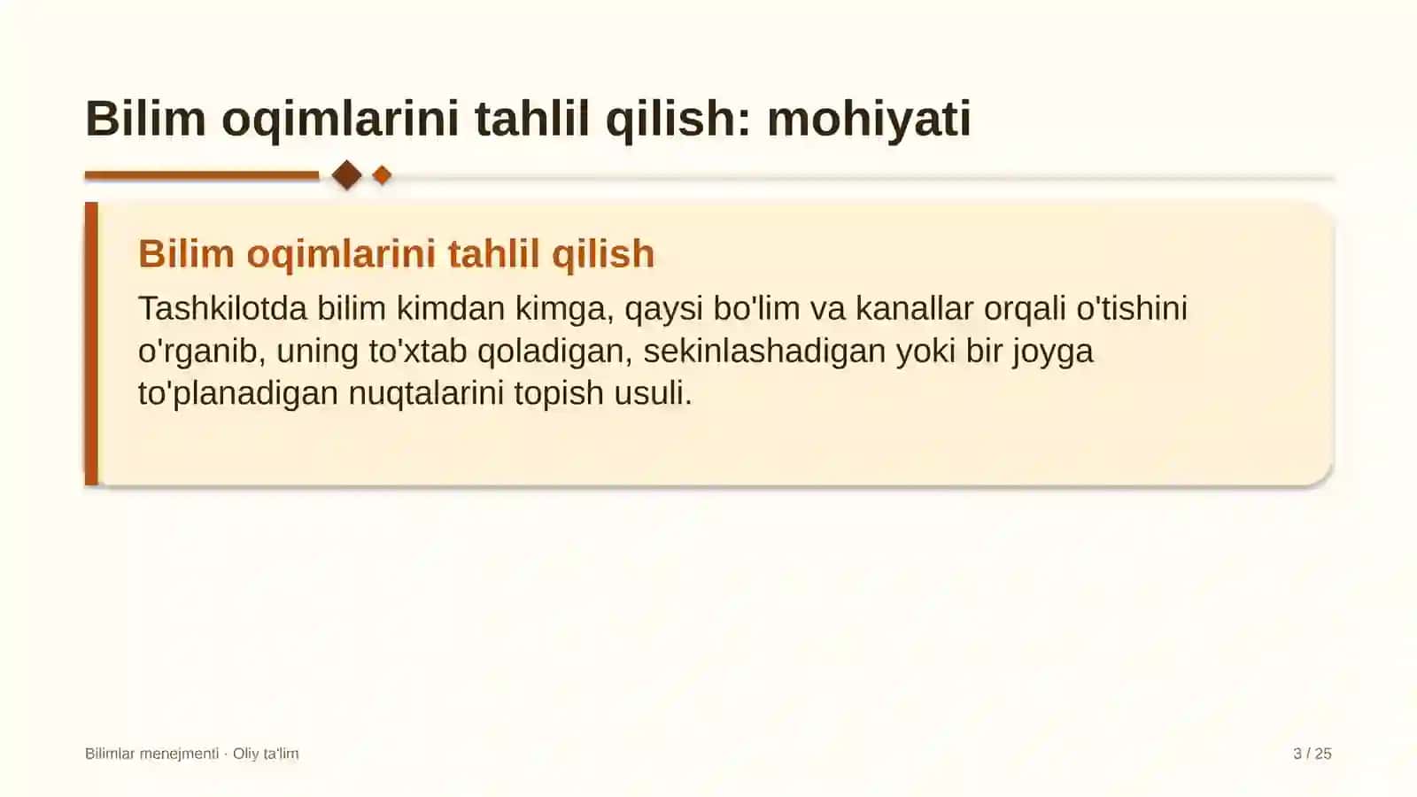 Lalmikor dehqonchilikda bilim oqimlarini tahlil qilish 3