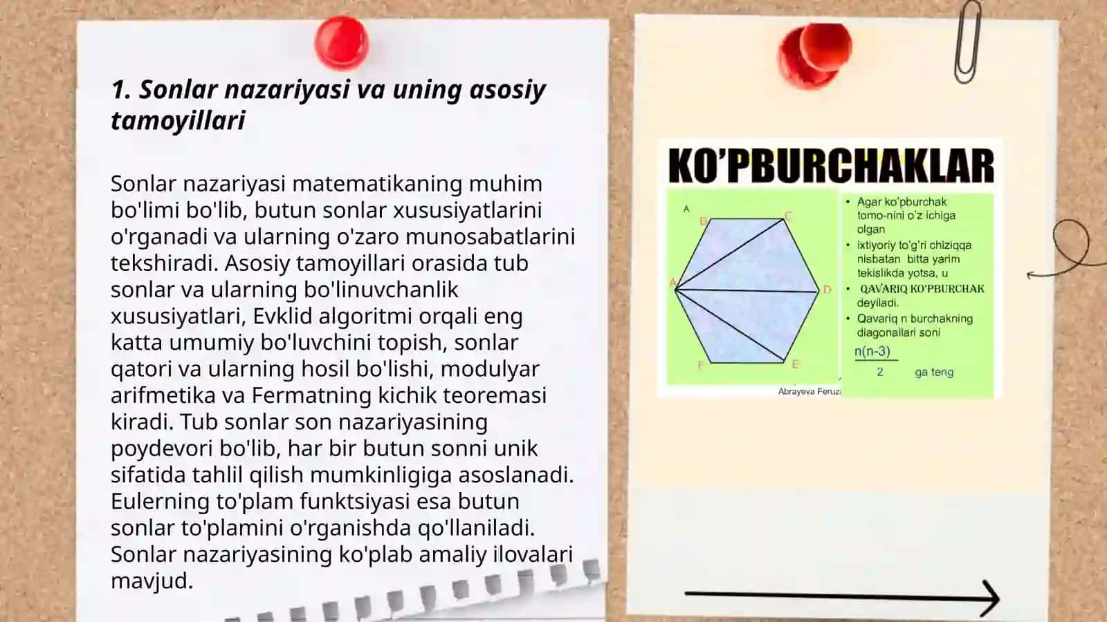 Sonlar nazariyasi va uning asosiy tamoyillari 3