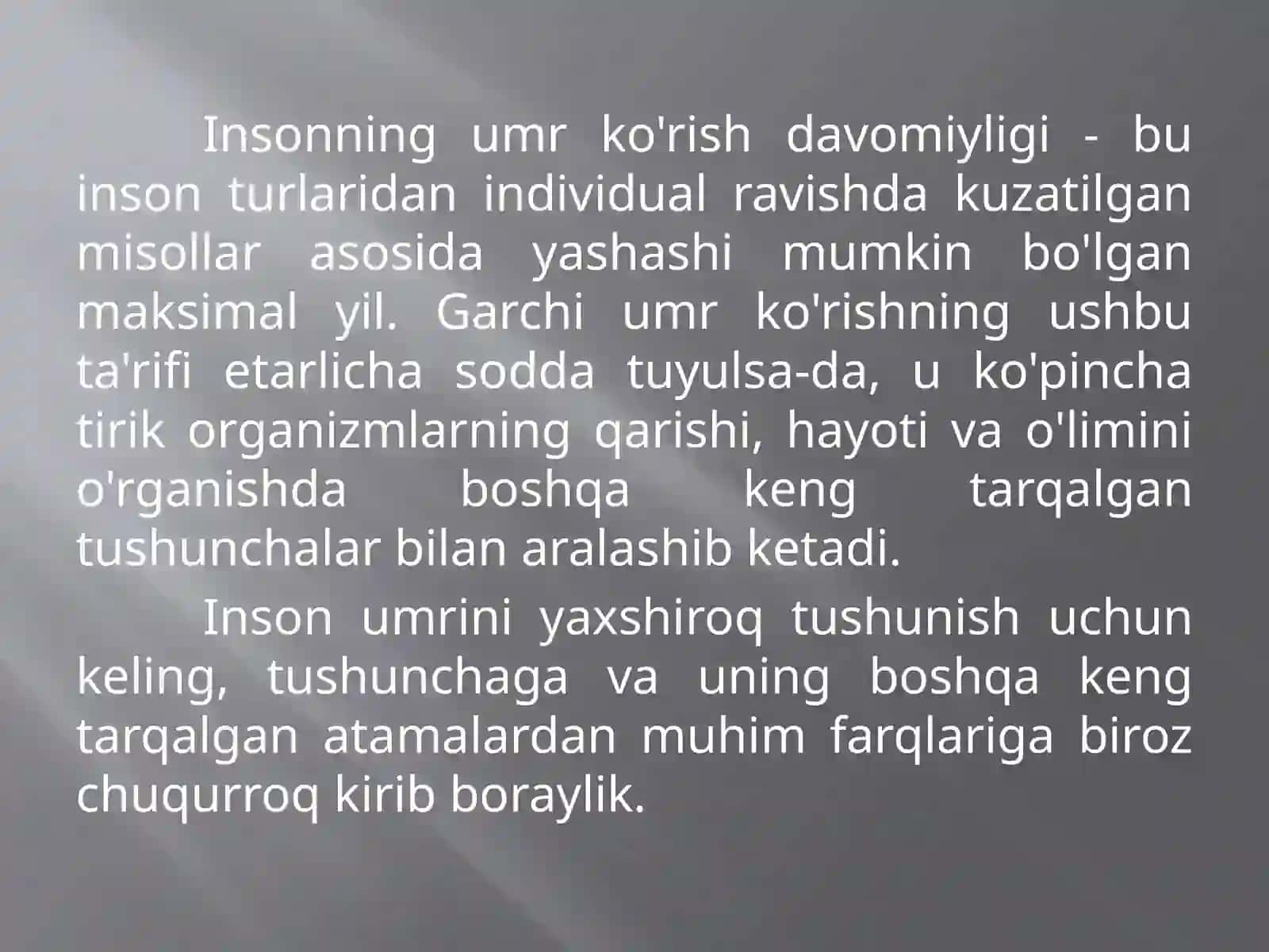 G’aniyev Iqbol96-20Yosh fiziologiyаsi 3