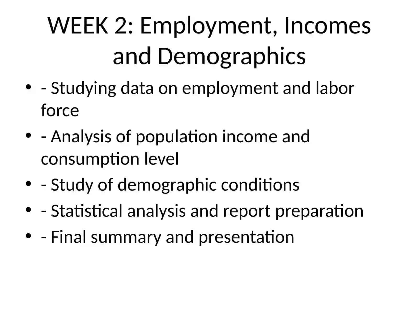 5-Week Internship Report 3