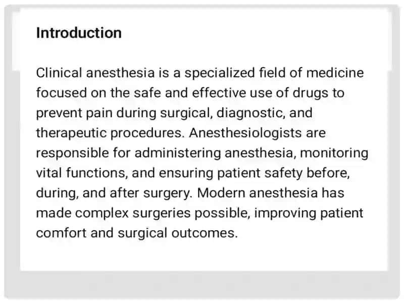 CLINICAL ANETHESIA 3