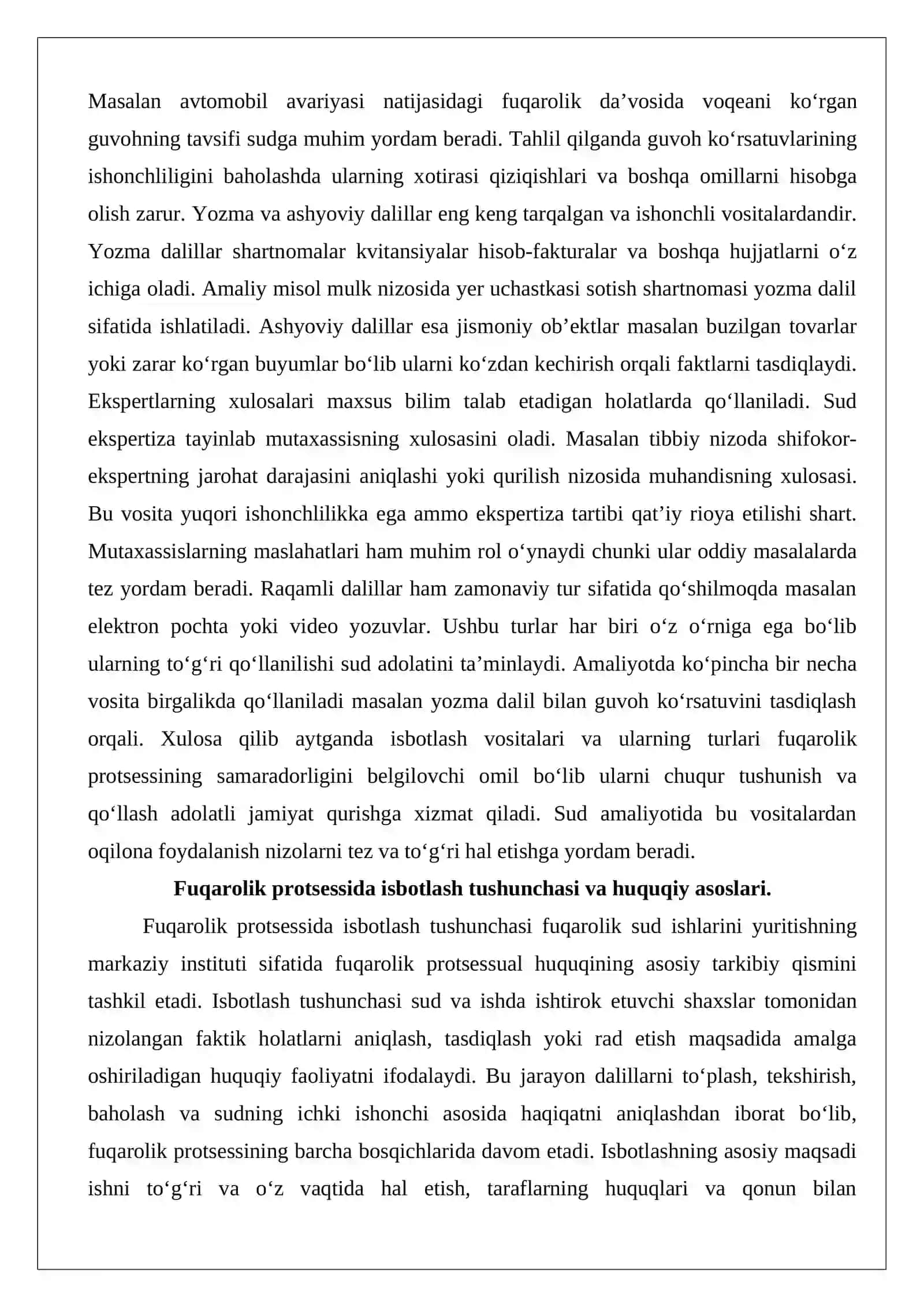 Isbotlash vositalari va ularning turlari 3