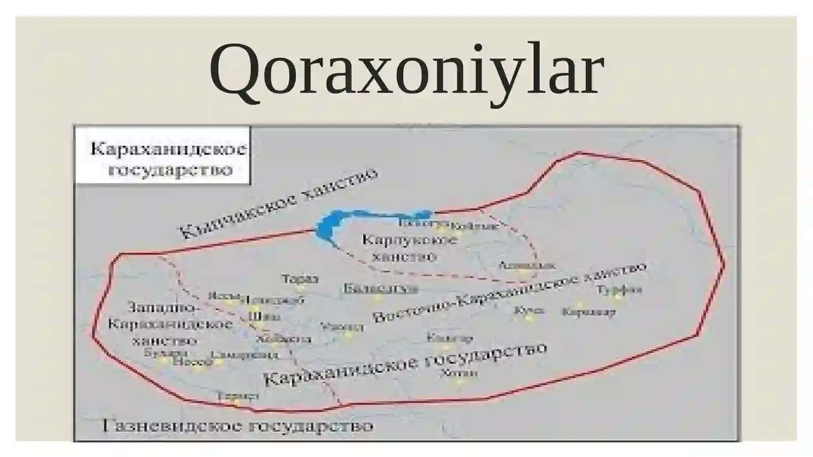 Qoraxoniylar 3