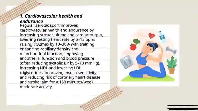 The benefits of sport for a Healthy Life 3