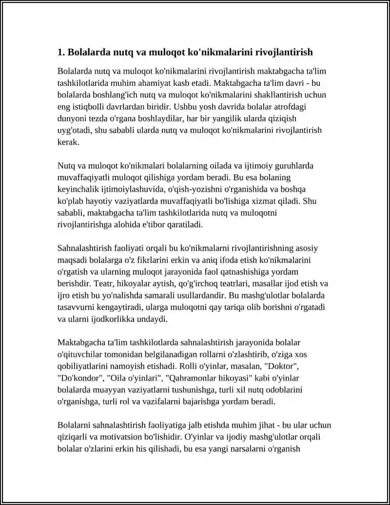 Bolalarda Nutq va Muloqot Ko'nikmalarini Rivojlantirish 3