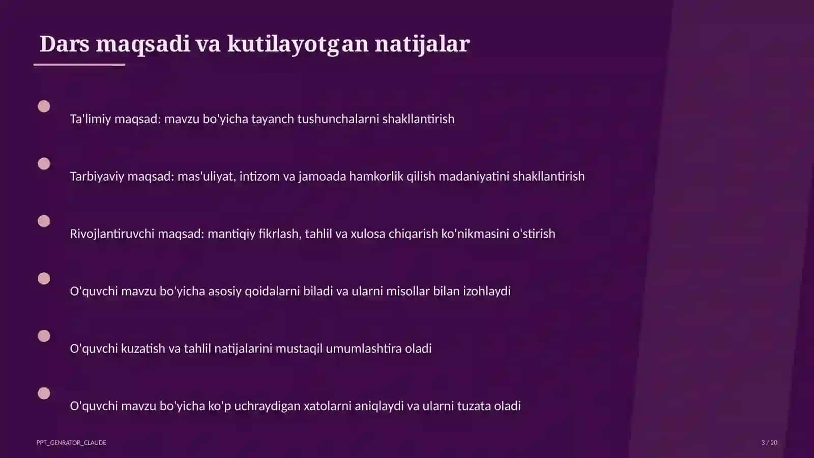 Gapning ikkinchi darajali bo'laklari (8-sinf) 3