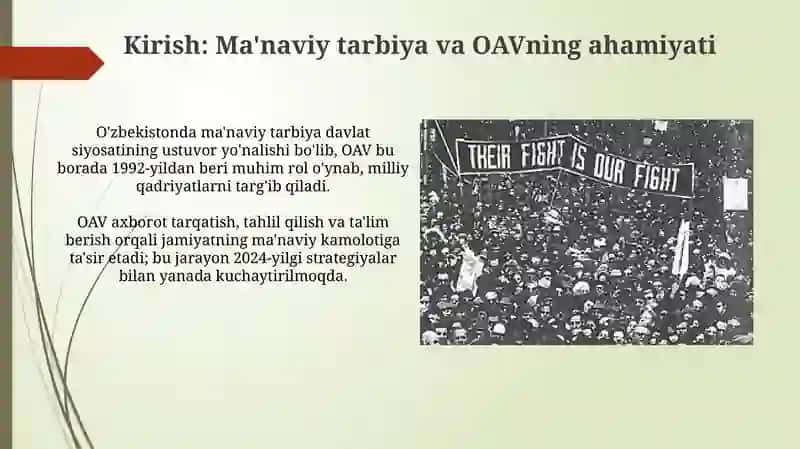 Ommaviy axborot vositalari faoliyatining asosiy tamoyillari 3