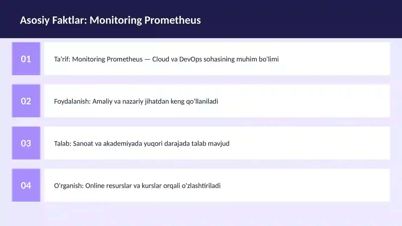 Monitoring Prometheus 3