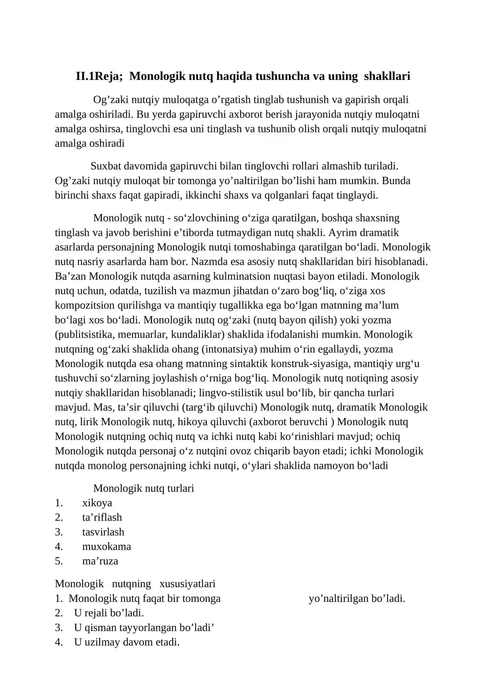 Maktabga tayyorlov guruh bolalarini monologik nutqini o‘stirish 3