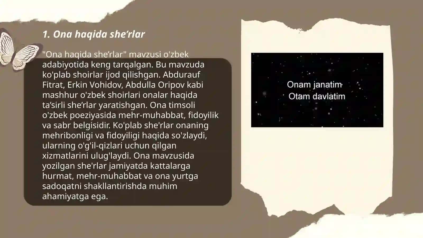 Ona haqida 3