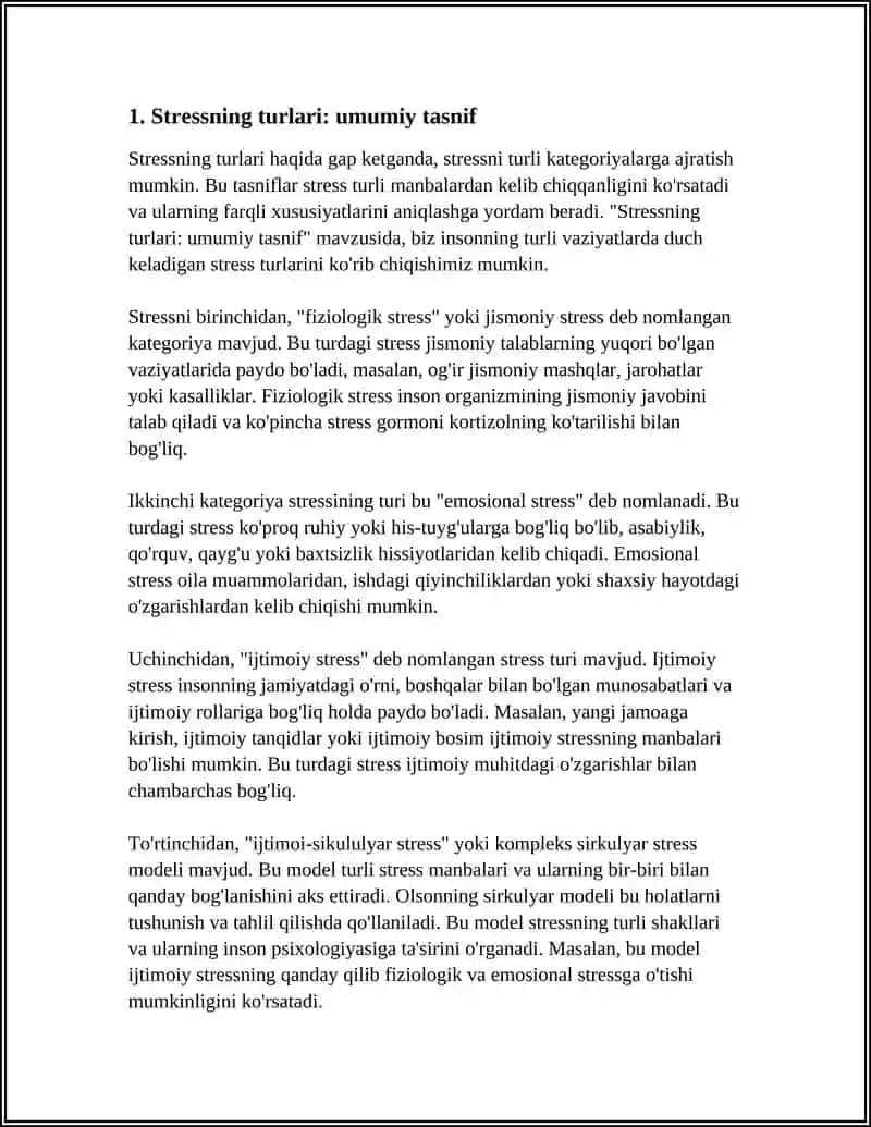 STRESSNING TURLARI.IJTIMOIY YOKI IJTIMOIY PSIXOLOGIK STRESS OLSONNING SIRKULYAR MODELI 3